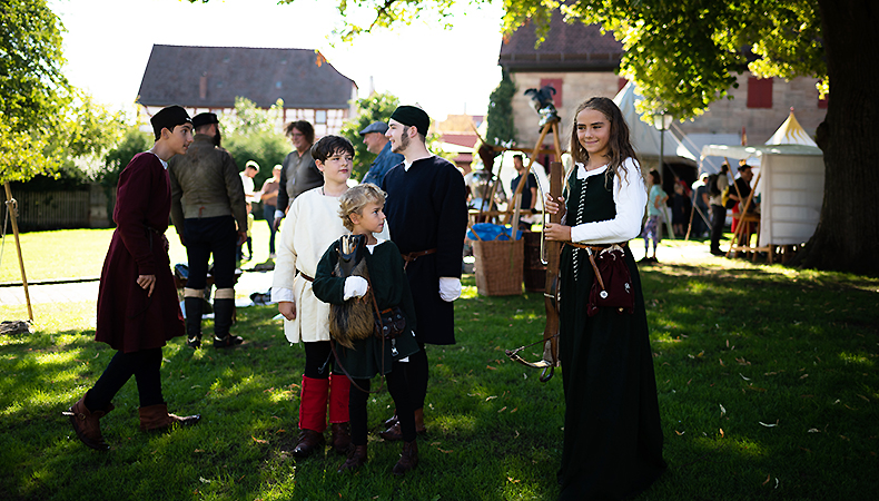 Veranstaltung auf der Cadolzburg, Foto: www.kreativ-instinkt.de Bild: Veranstaltung auf der Cadolzburg