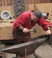 Bild: Schmiedemeister Thomas Hürner