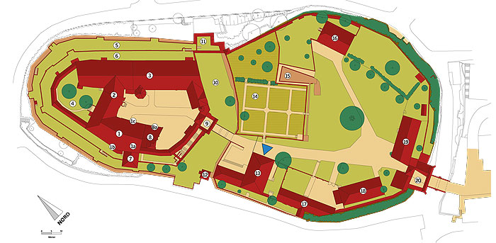 Link zum Plan der Burganlage (PDF)