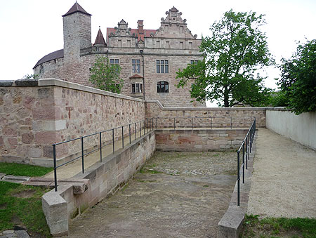 Picture: Horse pond at Cadolzburg Castle