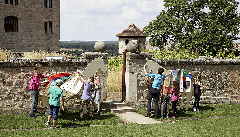 Kinderführung, Foto: Bayerische Schlösserverwaltung / Andrea Gruber Bild: Kinderführung